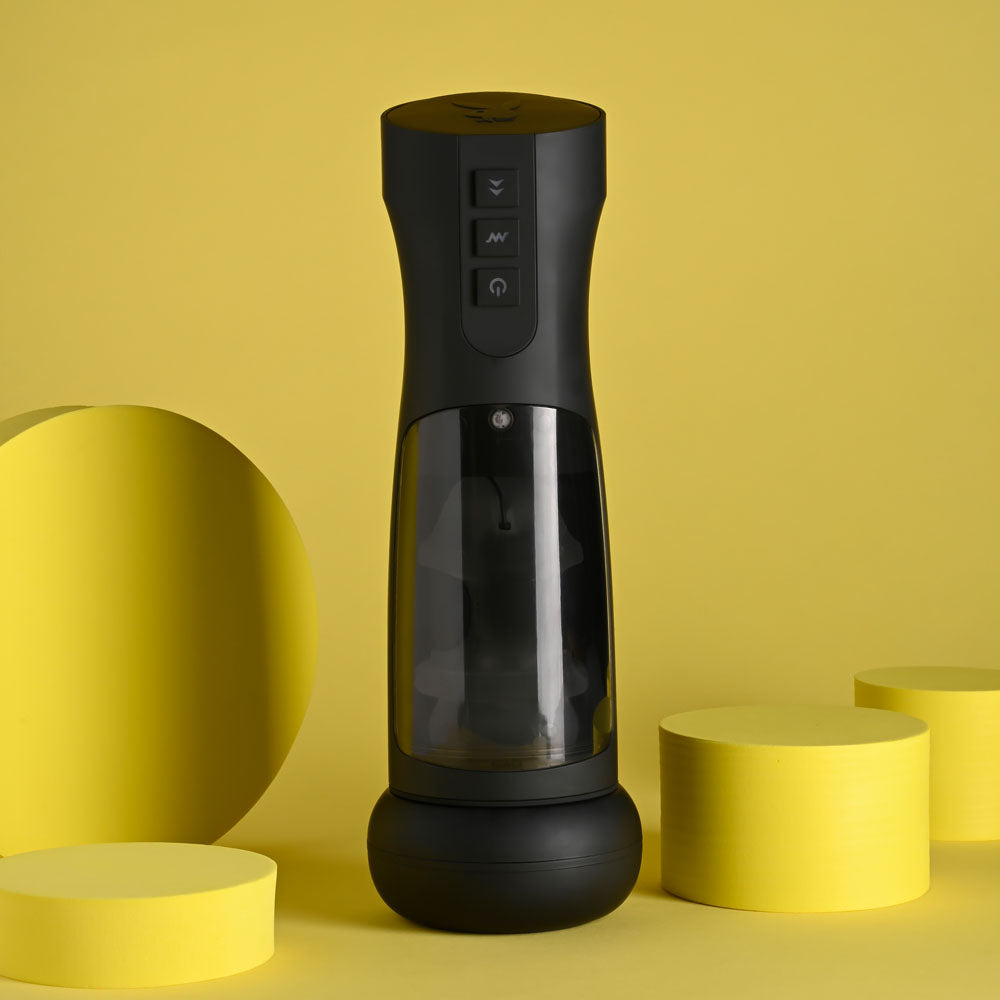 Playboy Pleasure END GAME - USB Rechargeable Vibrating & Self Sanitising Stroker - Hush Store Sydney 