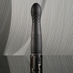 Playboy Pleasure PLEASURE ZONE - Black 21.4 cm Rechargeable Vibrator with USB Charging Dock - Hush Store Sydney 