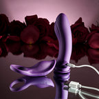 Playboy Pleasure MIX & MATCH - Purple USB Rechargeable with C-Ring Attachment - Hush Store Sydney 