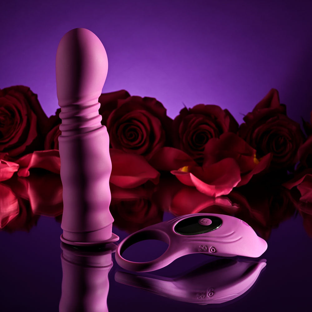 Playboy Pleasure MATCH PLAY - Pink USB Rechargeable with C-Ring Attachment - Hush Store Sydney 