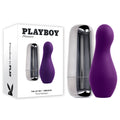 Playboy Pleasure THE JET SET - VIBRATOR - Purple 10.2 cm Vibrator with Self Charging Case - Hush Store Sydney 