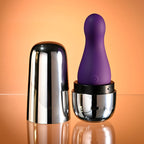 Playboy Pleasure THE JET SET - VIBRATOR - Purple 10.2 cm Vibrator with Self Charging Case