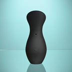 Playboy Pleasure THE JET SET - SUCKER - Black 10.3 cm Sucking Stimulator with Rechargeable Charging Case
