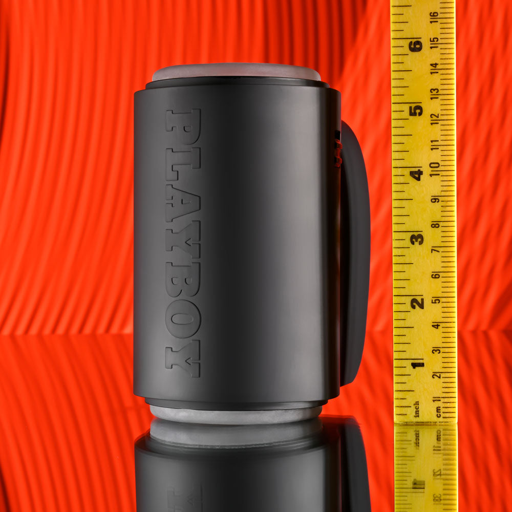 Playboy Pleasure COME ALONG - USB Rechargeable Vibrating Stroker - Hush Store Sydney 