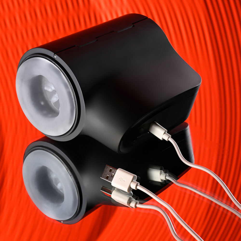 Playboy Pleasure COME ALONG - USB Rechargeable Vibrating Stroker - Hush Store Sydney 
