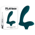 Playboy Pleasure WRAPPED AROUND YOUR FINGER - Green USB Rechargeable Finger Stimulator - Hush Store Sydney 