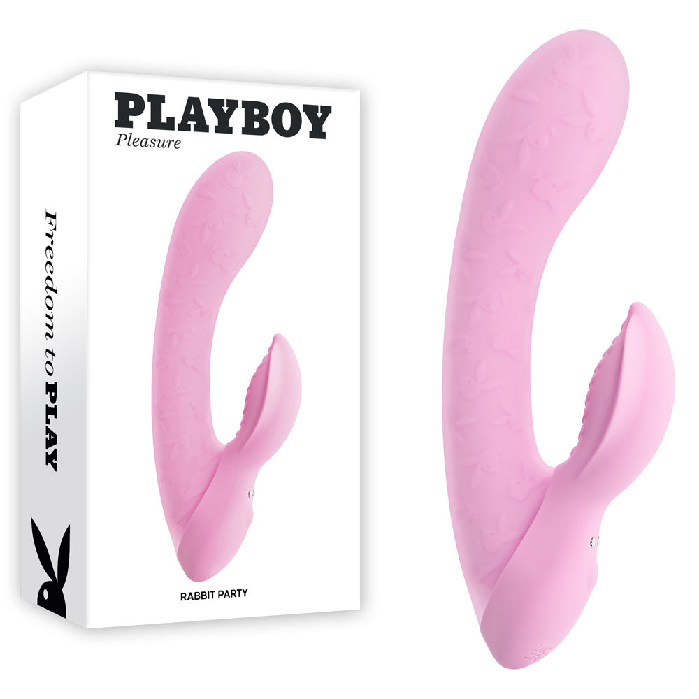 Pink 15.2 cm USB Rechargeable Rabbit Vibrator - Hush Store Sydney