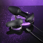 Playboy Pleasure RIM SHOT - Black 11.4 cm USB Rechargeable Vibrating Butt Plug - Hush Store Sydney 