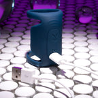 Playboy Pleasure JET PACK - Dark Blue USB Rechargeable Vibrating Penis Harness - Hush Store Sydney 