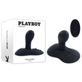 Playboy Pleasure SITTIN & SPINNIN - Black USB Rechargeable Spinning Vibrator & Grinder Pad with Remote - Hush Store Sydney 