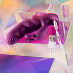Playboy Pleasure LEND A HAND - Purple USB Rechargeable Finger Vibrator - Hush Store Sydney 