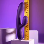 Playboy Pleasure NEW CRUSH - Purple 20.6 cm USB Rechargeable Rabbit Vibrator
