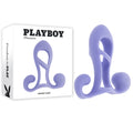 Playboy Pleasure FANTASY CAGE - Purple USB Rechargeable Vibrating Penis Sleeve - Hush Store Sydney 