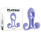 Playboy Pleasure FANTASY CAGE - Purple USB Rechargeable Vibrating Penis Sleeve