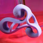 Playboy Pleasure FANTASY CAGE - Purple USB Rechargeable Vibrating Penis Sleeve