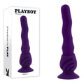 Purple 23.9 cm USB Rechargeable Wiggling Vibrator - Store Sydney