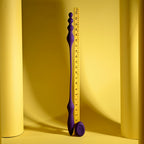 Purple 60 cm USB Rechargeable Flexible Dual Ended Vibrator - Hush Store Sydney