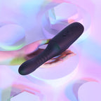 Playboy Pleasure OVERDRIVE - Black 28.2 cm USB Rechargeable Thrusting Vibrator - Hush Store Sydney 