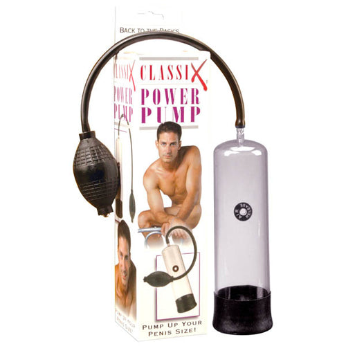 Classix Power Pump - Clear Penis Pump - Hush Store Sydney 