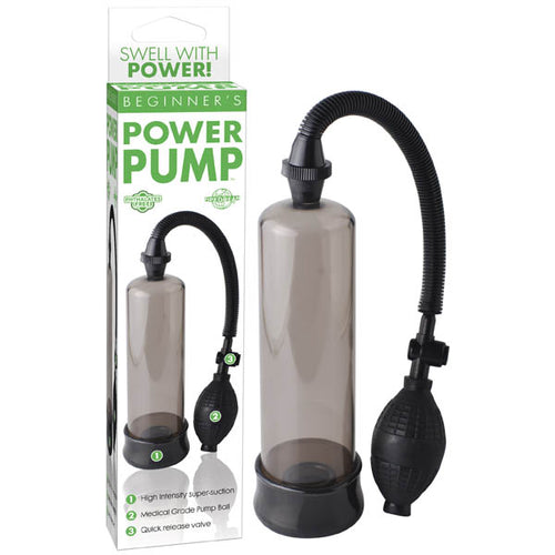 Beginner's Power Pump - Smoke Penis Pump - Hush Store Sydney 