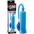 Pump Worx Silicone Power Pump - Blue Penis Pump - Hush Store Sydney 