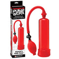 Pump Worx Beginner's Power Pump - Red Penis Pump - Hush Store Sydney 