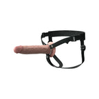 Fantasy X-Tensions Elite 9'' Silicone Hollow Strap-On - Flesh - Flesh 22.9 cm Hollow Strap-On - Hush Store Sydney 