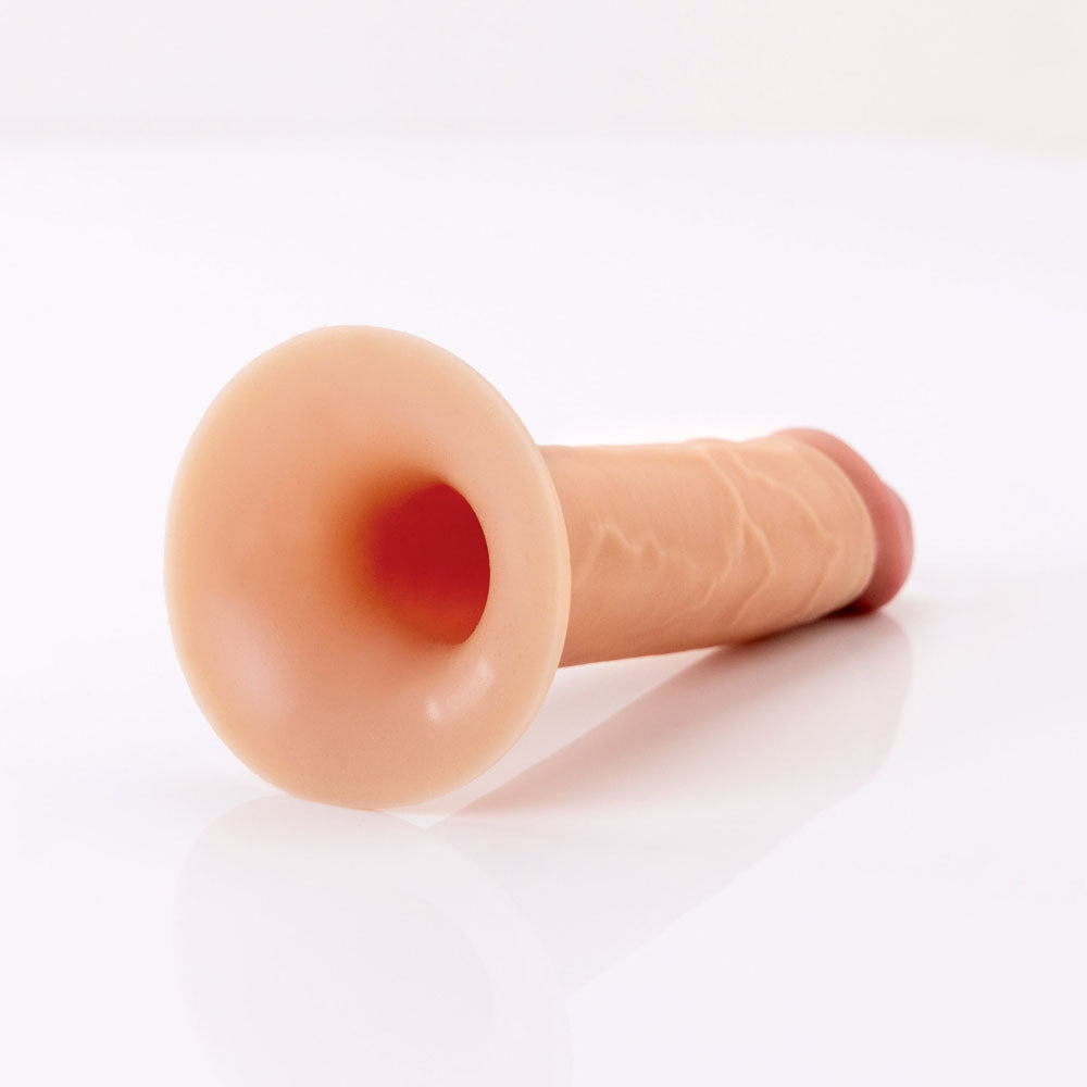 Fantasy X-Tensions Elite 9'' Silicone Hollow Strap-On - Flesh - Flesh 22.9 cm Hollow Strap-On - Hush Store Sydney 