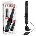 FFS Ultimate Silicone Thruster - Black - Black USB Rechargeable Thrusting Vibrator - Hush Store Sydney 