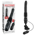 FFS Ultimate Silicone Thruster - Black - Black USB Rechargeable Thrusting Vibrator - Hush Store Sydney 