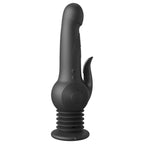 Fetish Fantasy Series Pogo Thruster - Black USB Rechargeable 23.5 cm Gyrating Rabbit Vibrator - Hush Store Sydney 