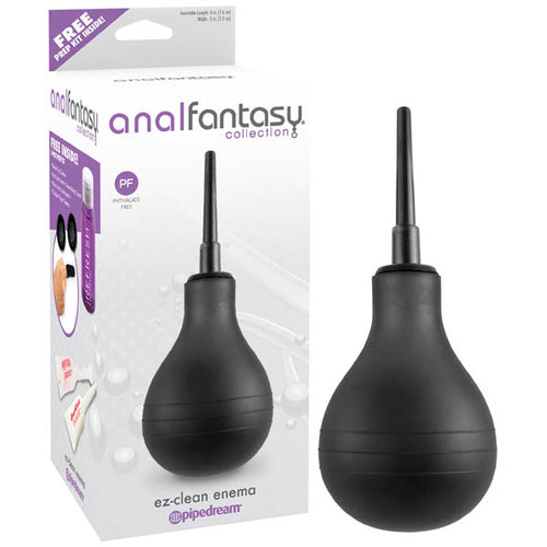 Anal Fantasy Collection EZ-Clean Enema - Black Enema - Hush Store Sydney 