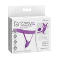 Fantasy For Her Ultimate Butterfly Strap-On - Purple USB Rechargeable Strap-On Stimulator - Hush Store Sydney 