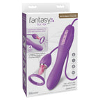 Fantasy For Her Her Ultimate Pleasure Max - Purple USB Rechargeable Vibrator with Flicking Stimulator - Hush Store Sydney 