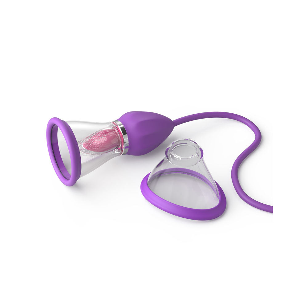 Fantasy For Her Her Ultimate Pleasure Max - Purple USB Rechargeable Vibrator with Flicking Stimulator - Hush Store Sydney 