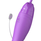 Fantasy For Her Her Ultimate Pleasure Max - Purple USB Rechargeable Vibrator with Flicking Stimulator - Hush Store Sydney 