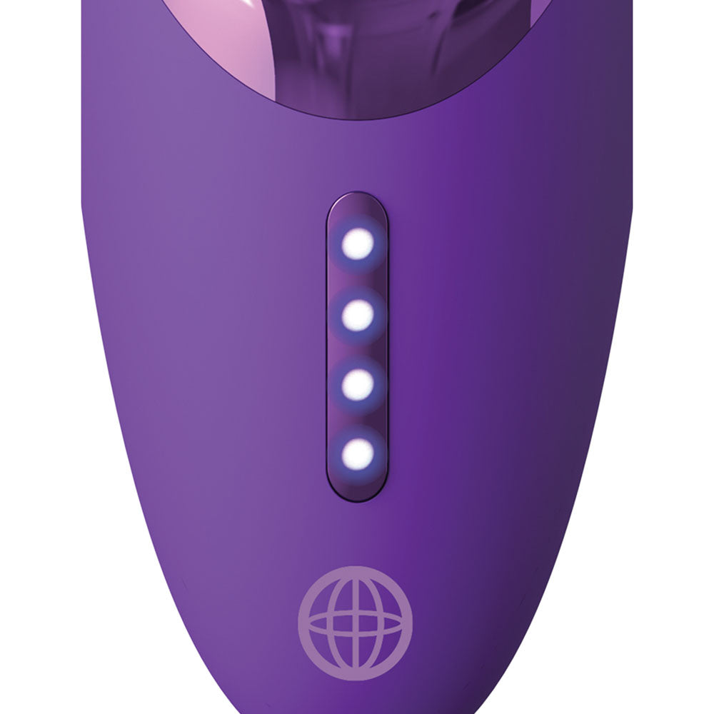 Fantasy For Her Pleasure Sucker - Purple USB Rechargeable Sucking