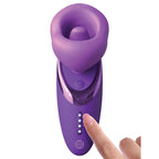 Fantasy For Her Pleasure Sucker - Purple USB Rechargeable Sucking