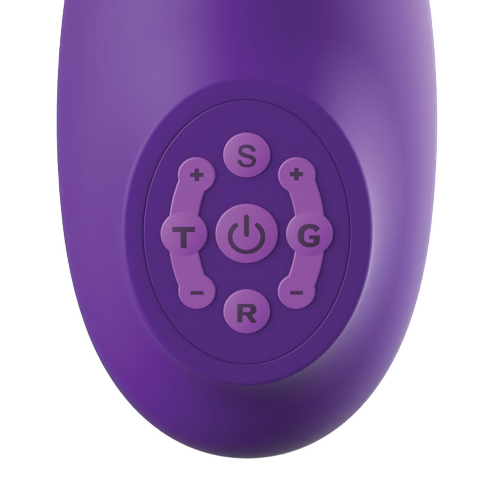 Fantasy For Her Ultimate Pleasure Pro Plus - Purple USB Rechargeable Sucking Licking & Flicking Vibrator