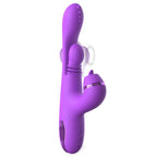 Fantasy For Her IntiMotion Pulse Pro - Purple 24 cm USB Rechargeable Swirling & Flicking Rabbit Vibrator