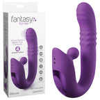 Fantasy For Her Harmoni Pro - Purple - Purple 17.8 cm USB Rechargeable Throbbing Vibrator