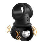 King Cock Elite Ultimate Vibrating Silicone Body Dock Kit - Body Dock Strap-On Harness with 17.8 cm Vibrating Dong & Vibrating Balls - Hush Store Sydney 