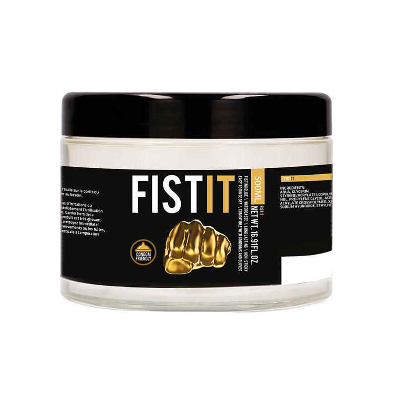 Pharmquests Fist-It - Water Based Lubricant - 500 ml Tub - Hush Store Sydney 