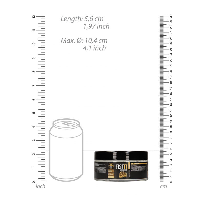 PHARMQUESTS Fist-It Water Based - 300ml - Water Based Lubricant - 300 ml Tub - Hush Store Sydney 