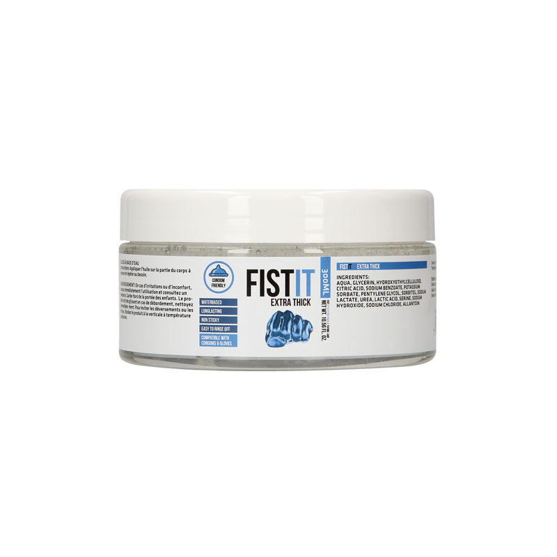PHARMQUESTS Fist-It Extra Thick - 300ml - Thick Water Based Lubricant - 300 ml Tub - Hush Store Sydney 