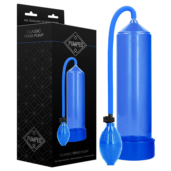Pumped Classic Penis Pump - Blue Penis Pump - Hush Store Sydney 