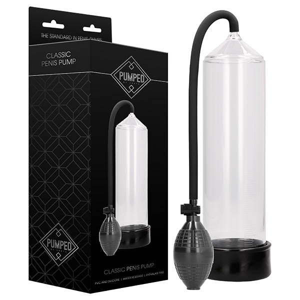 Pumped Classic Penis Pump - Clear Penis Pump - Hush Store Sydney 