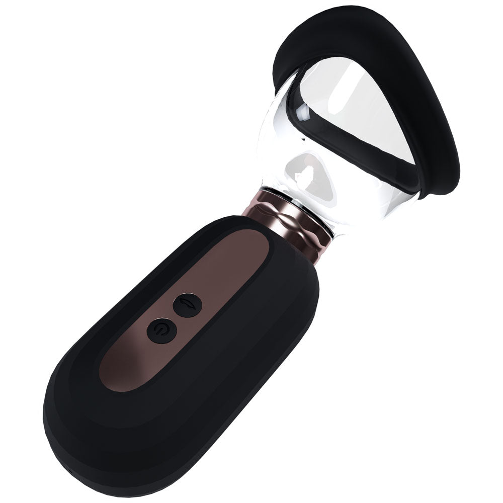 PUMPED Dazzling Auto Ladies Pump - Black - Black USB Rechargeable Ladies Pump - Hush Store Sydney 