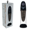 PUMPED Aqua-Pro Auto Pump - Black - Black/Clear USB Rechargeable AI-Enabled Submersible Auto Penis Pump - Hush Store Sydney 