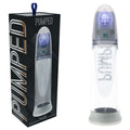 PUMPED Aqua-Pro Auto Pump - Grey - Grey/Clear USB Rechargeable AI-Enabled Submersible Auto Penis Pump - Hush Store Sydney 
